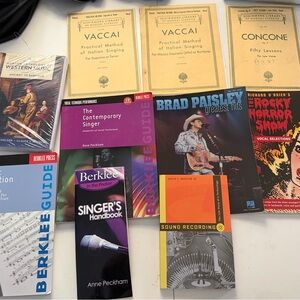 Collection of Music Books and Guides